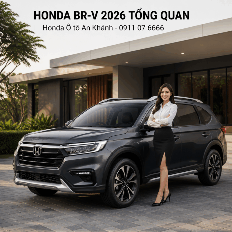 honda brv 2026 tổng quan