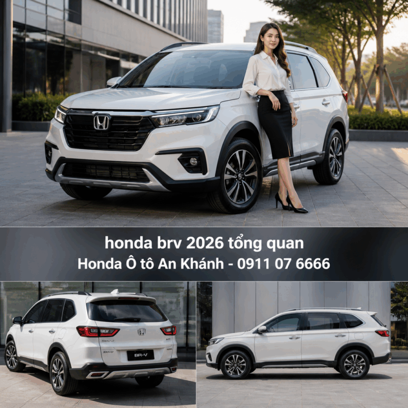 honda brv 2026 tổng quan
