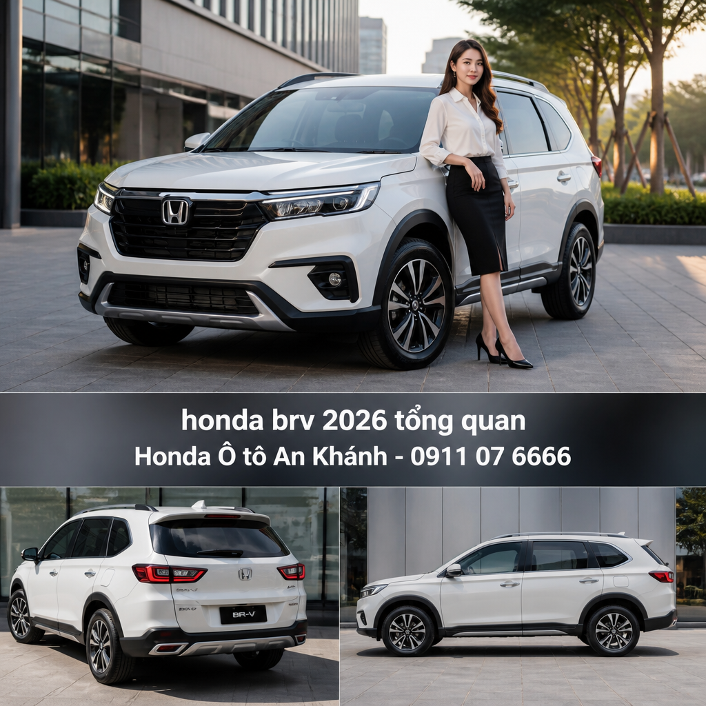 Honda BR-V 2026: Tổng quan thiết thực cho người mua