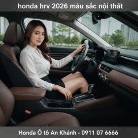honda hrv 2026 màu sắc nội thất