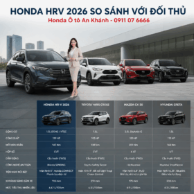 honda hrv 2026 so sánh với đối thủ