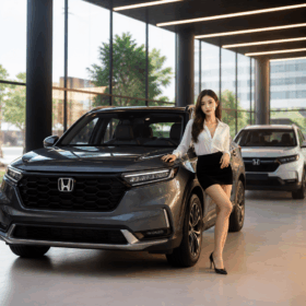 lựa chọn giữa Honda CR-V và Mazda CX-5 dành cho gia đình