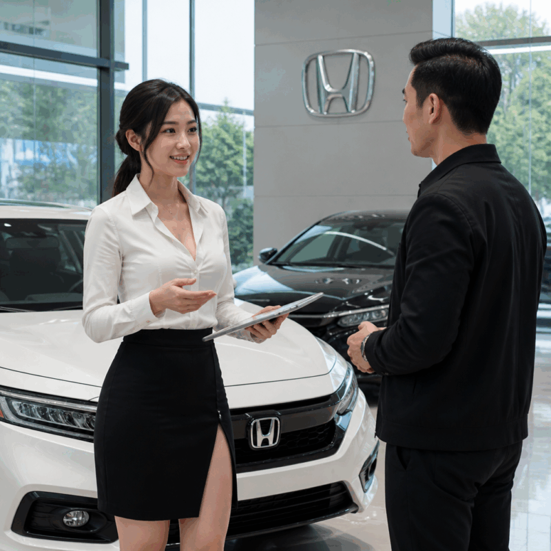 Ý nghĩa màu đen khi mua Honda